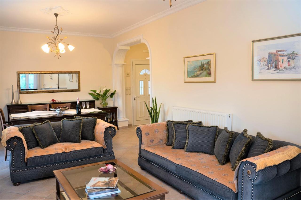 La Bella Vita - Luxury Holiday House Close To Corfu Town Potamos  Bagian luar foto