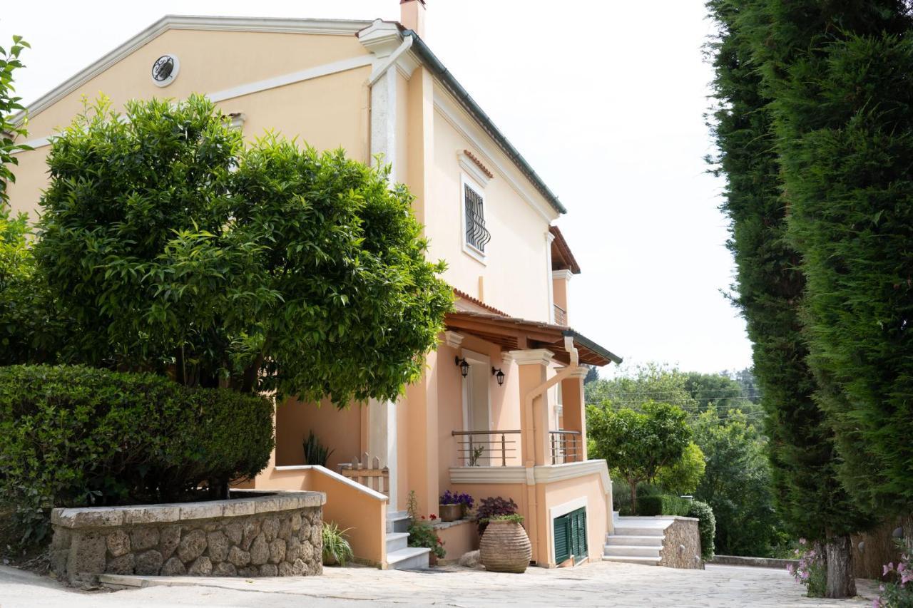 La Bella Vita - Luxury Holiday House Close To Corfu Town Potamos  Bagian luar foto