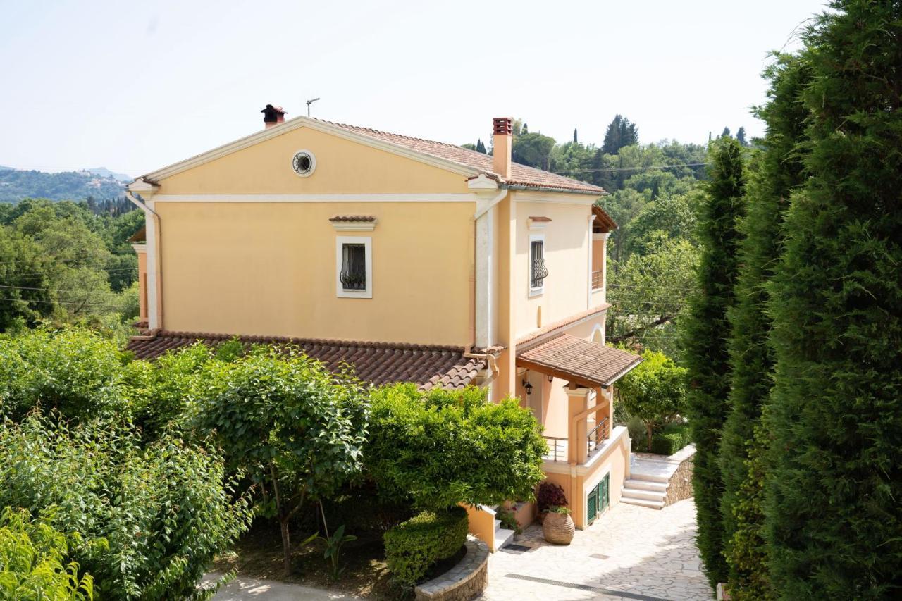 La Bella Vita - Luxury Holiday House Close To Corfu Town Potamos  Bagian luar foto