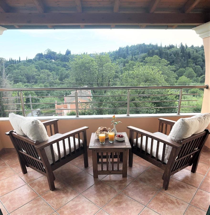 La Bella Vita - Luxury Holiday House Close To Corfu Town Potamos  Bagian luar foto