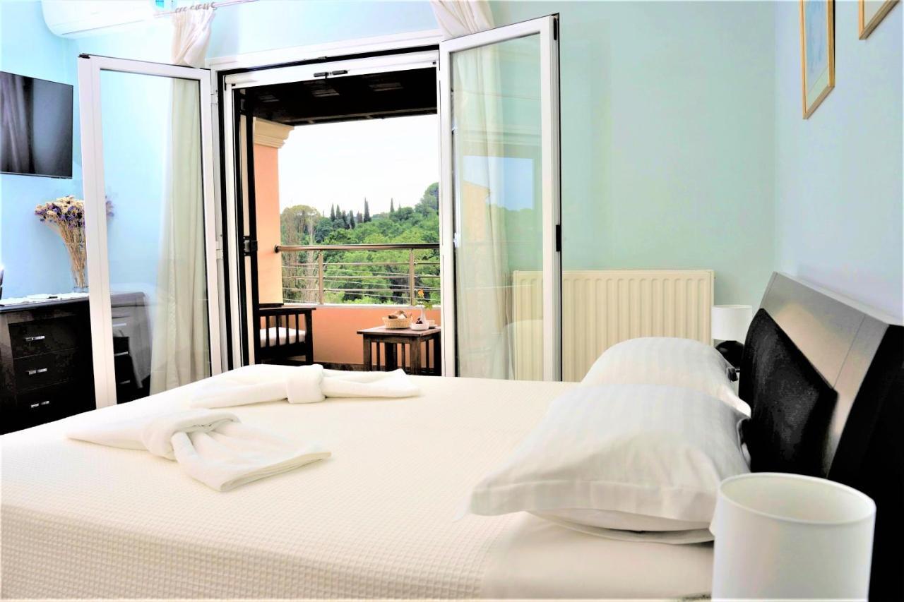 La Bella Vita - Luxury Holiday House Close To Corfu Town Potamos  Bagian luar foto