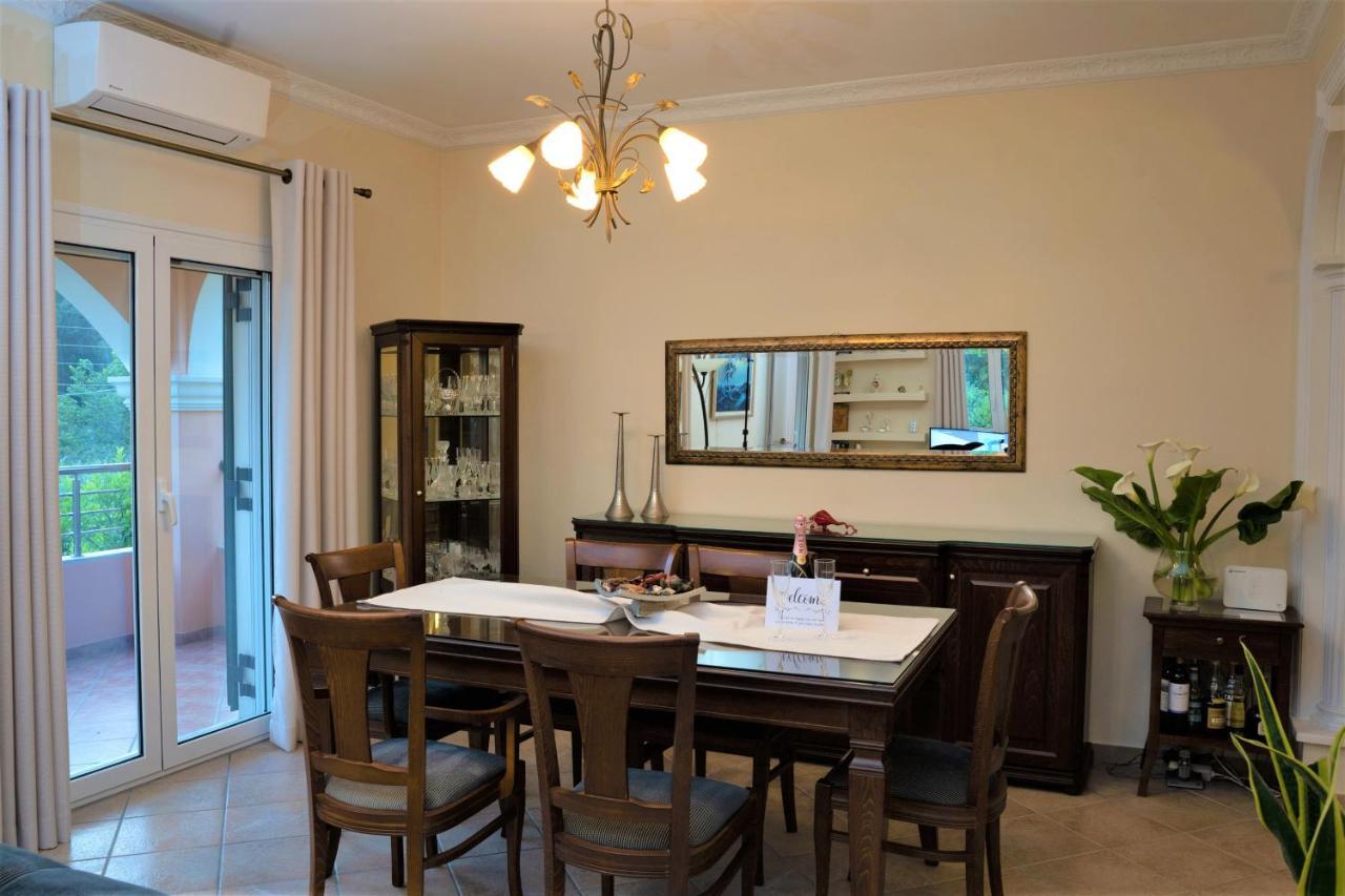 La Bella Vita - Luxury Holiday House Close To Corfu Town Potamos  Bagian luar foto