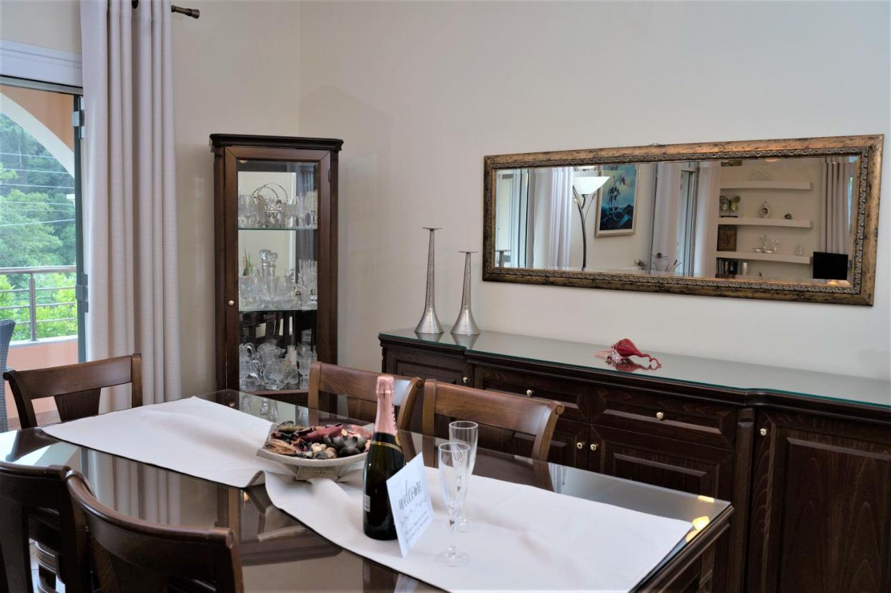 La Bella Vita - Luxury Holiday House Close To Corfu Town Potamos  Bagian luar foto